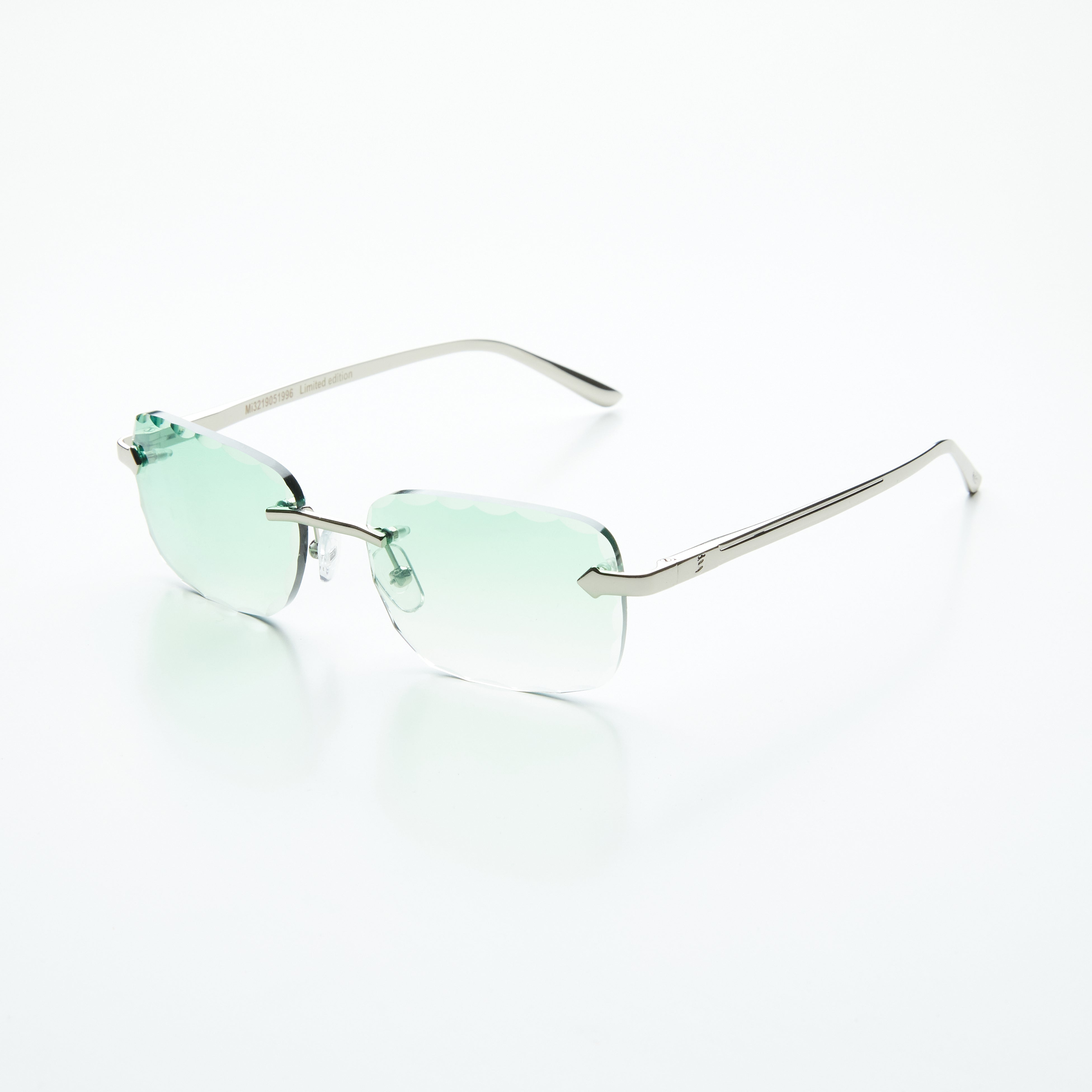 Silver Metal - Green – trezeyewear